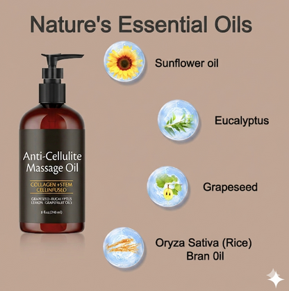 Huile de Drainage Lymphatique Carebloome™ — Améliorez Votre Routine de Drainage